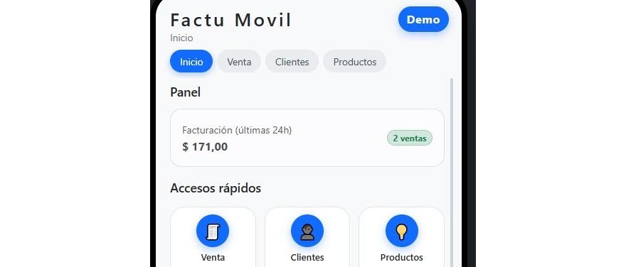 FactuMovil demo
